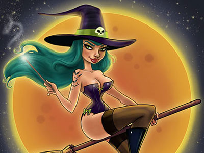 Witchy Pinup