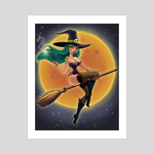 Halloween Pinup